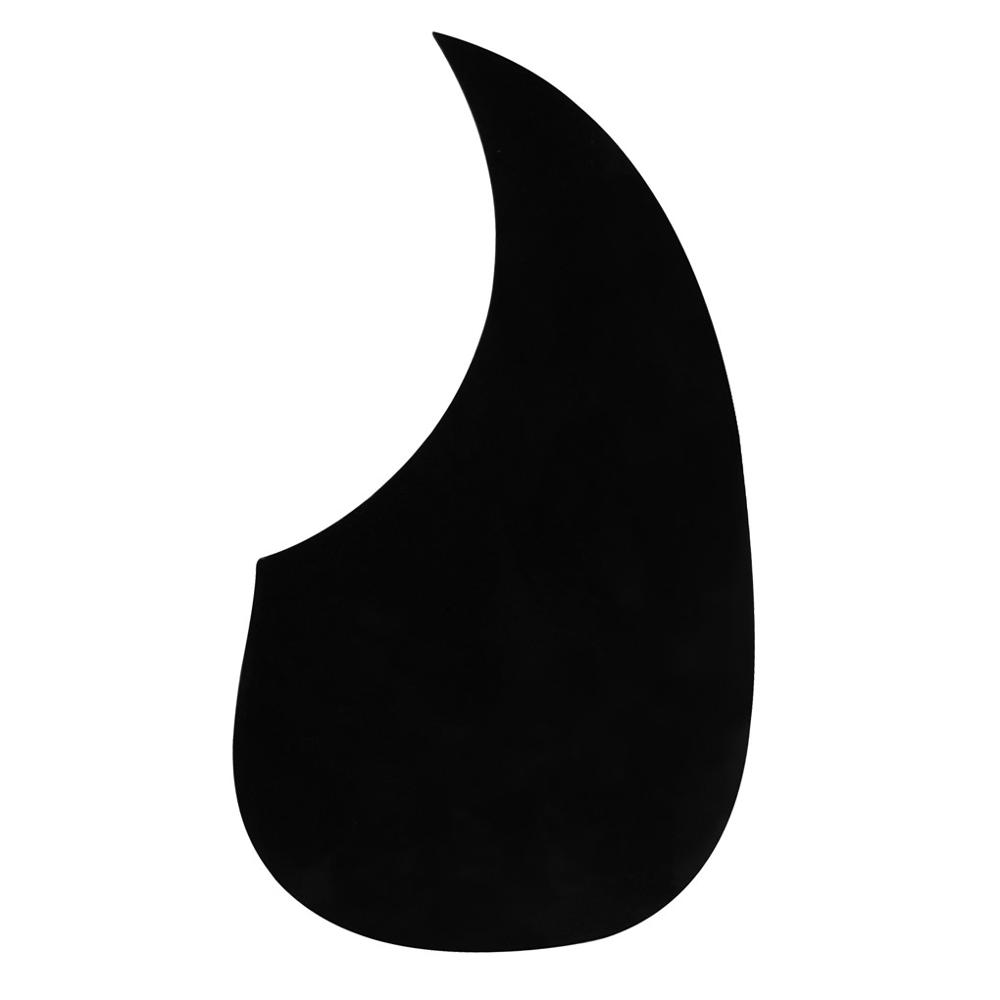 FLEOR 1PCS Folk Acoustic Guitar Pickguard Self-adhesive Pick Guard Sticker for Acoustic Guitar Accessories чёрный