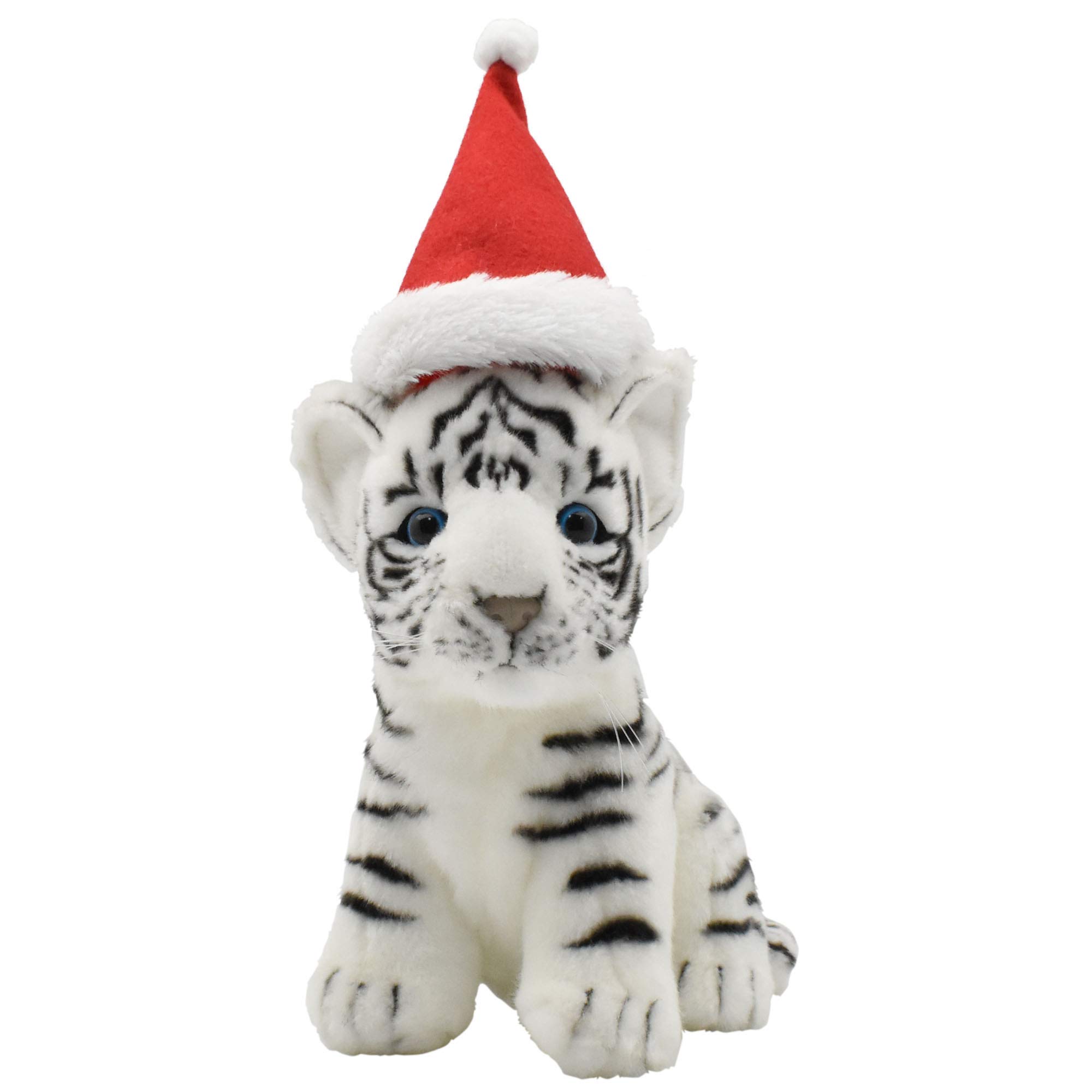 

BHS3420 HANSA White Tiger Cub 19 with Santa Hat