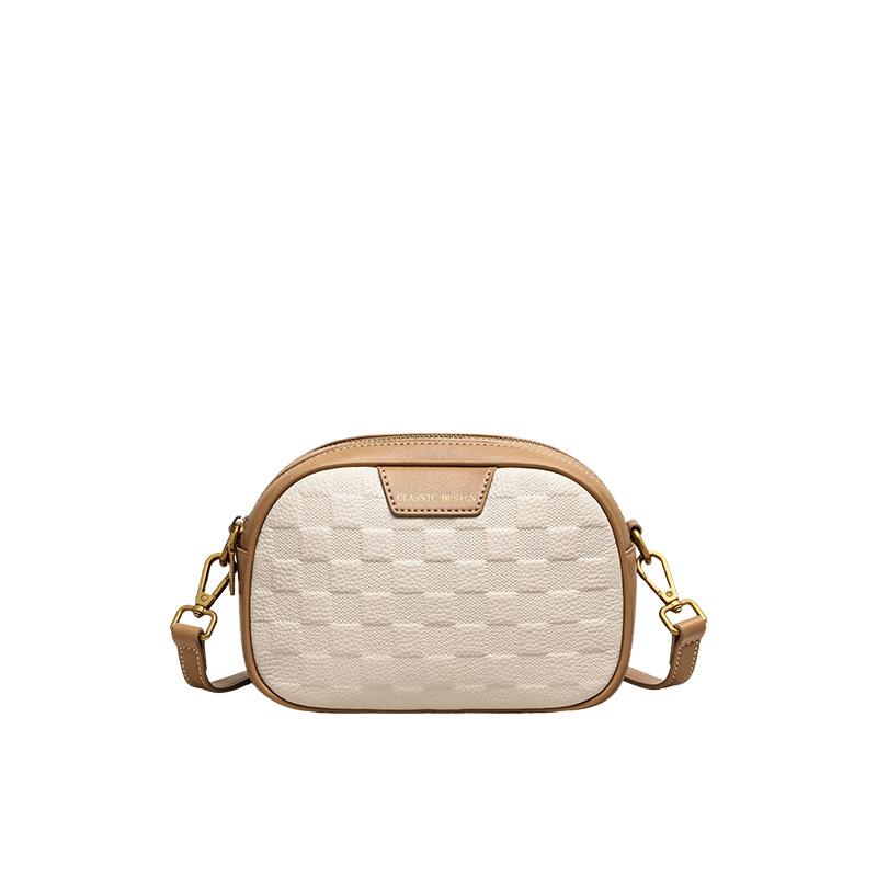 Bag Women'S Bag Summer Leather Messenger Bag Small Bag Versatile Light Luxury Niche High-End Shoulder Bag