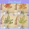 Herbstlaub Künstliche Hochzeits-Decken Dekoration Aus Siebdruckstoff Für Event Styling