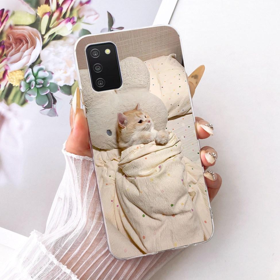 Clear Cover For Samsung A03s Case Cute Fashion Butterfly Funny Painted Casing For Samsung Galaxy A03s SM-A037F SM-A037M SM-A037G