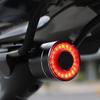 Bike Rear Light Smart LED Bike Tail Light Waterproof Brake Sensing Lamp For Riding Mountain Road Daily Commuting Camping Outdoor