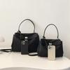 New Women's Bag with Large Capacity Commuting Tote Bag, Hand Armpit Bag, Casual Commuting Nylon Oxford Platinum Bag
