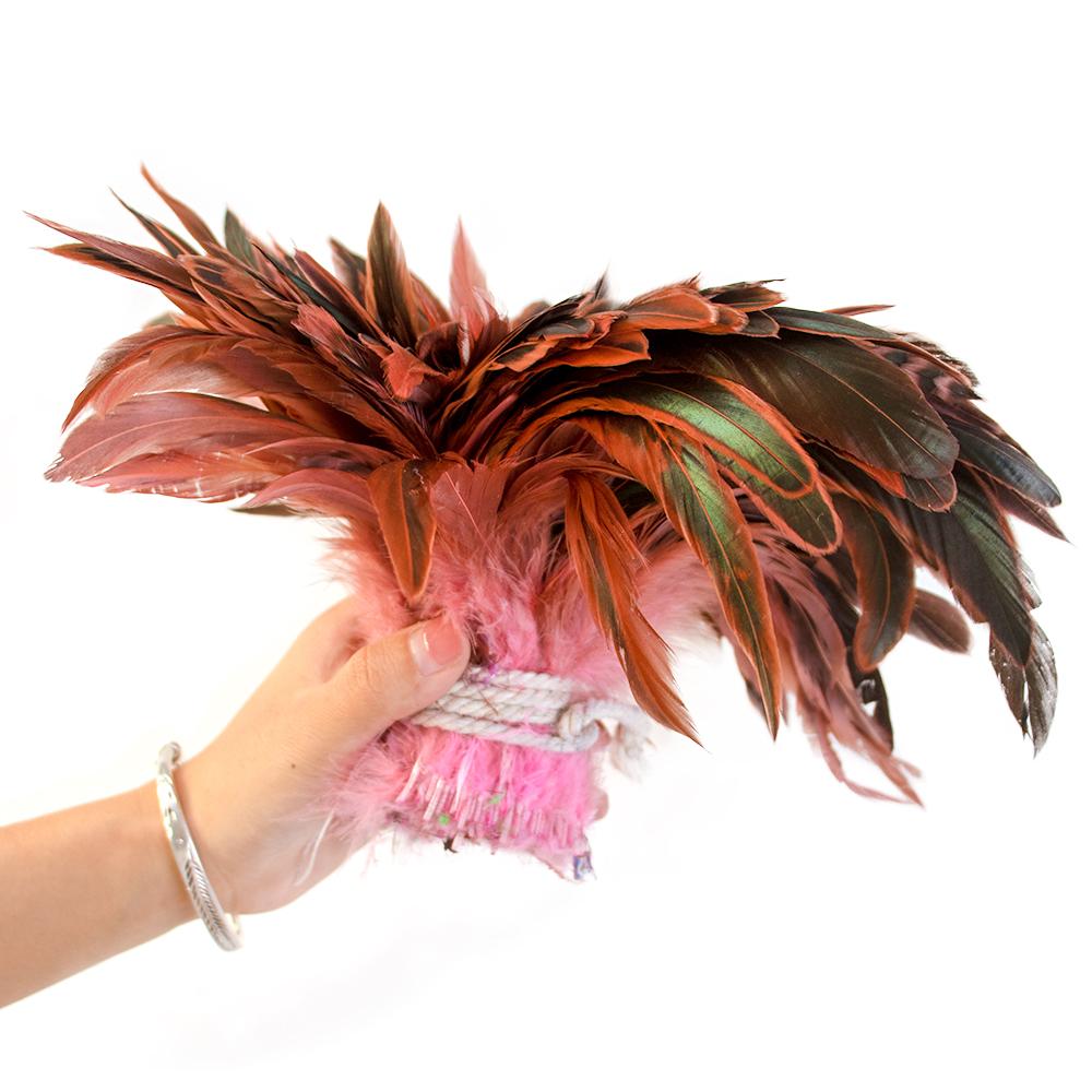 50/100pcs Colored Rooster Chicken Cock Feather Tail 5-7inch for DIY Craft Party Wedding Sewing Costume dress Jewelry Plume Decor