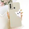 Cover For Tecno Spark 7 2021 Cute Rabbit Casing KF6 KF6j Soft Silicone Casing For Tecno Spark 7 Spark7 Back Cover Coque