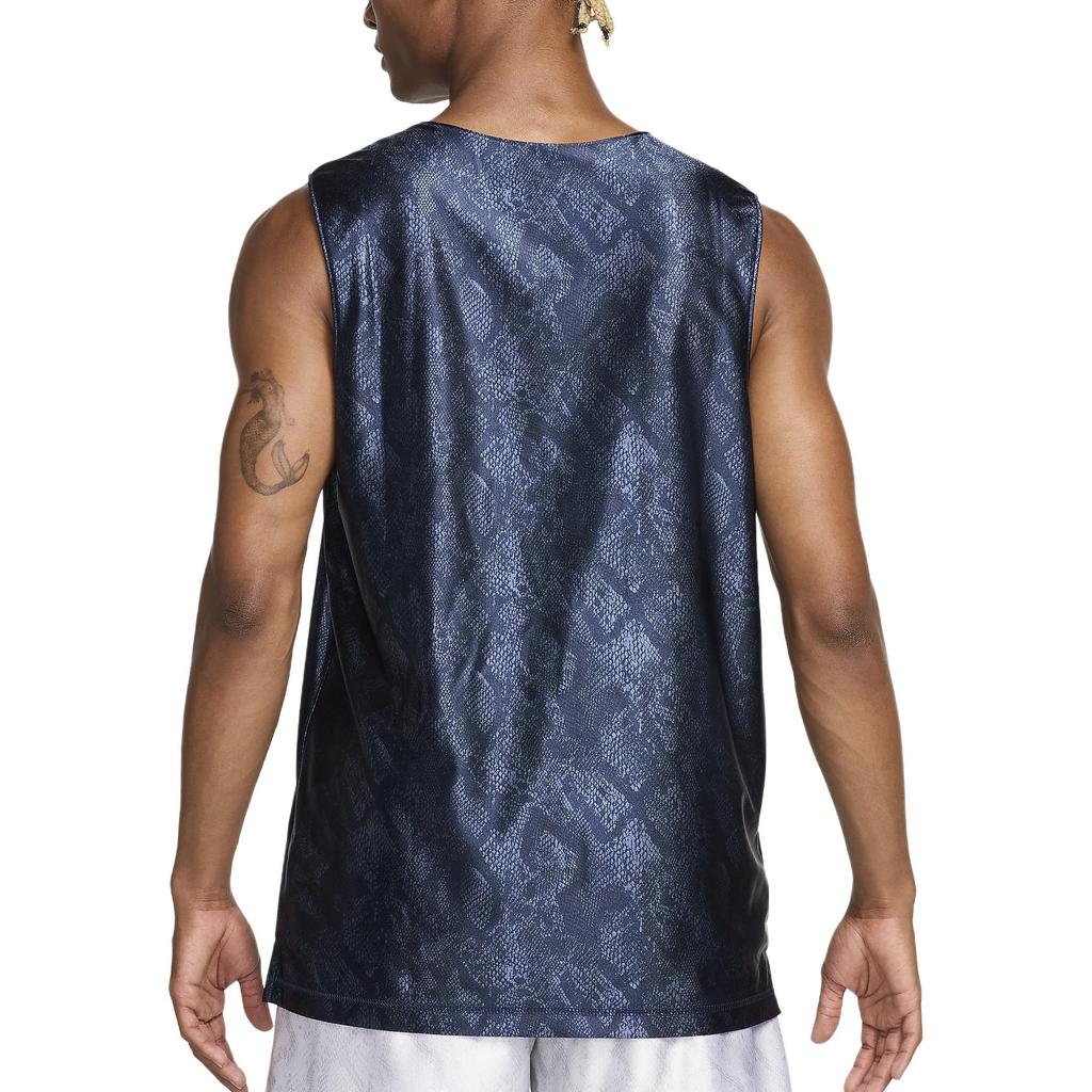 Nike Dri-FIT Standard Issue Reversible Sports Sweat-Wicking Quick-Dry Breathable V-Neck Sleeveless Basketball Jersey Men jersey FZ0934-475