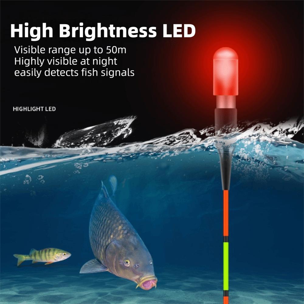 Rubber LED Fishing Floats Multicolor Electronic Light Floats Luminous Fishing Floats Night Fishing