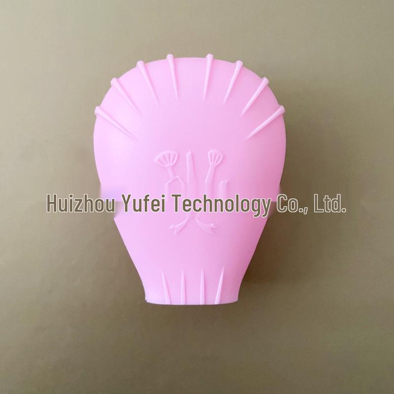 Licensed Silicone Hair and Makeup Brush Protector