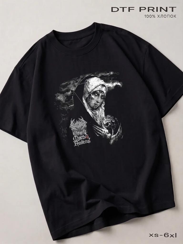 Black Bloodbath T-shirt, Metal Back In