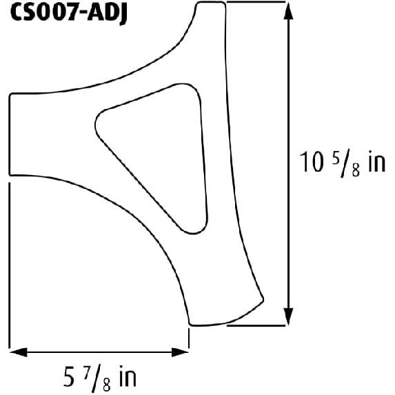 Ruby Style Chinstrap - Fully Adjustable (CS007-ADJ)