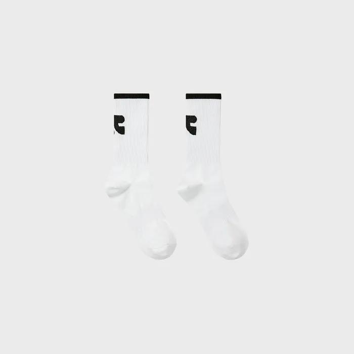 COLORATION MID SOCKS (WHITE)