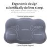 Ergonomický spací polštář z paměťové pěny Cloud Contour Polštář s dvojí výškou pro podporu krku s tunelem na ruce pro spáče na boku, zádech a břiše
