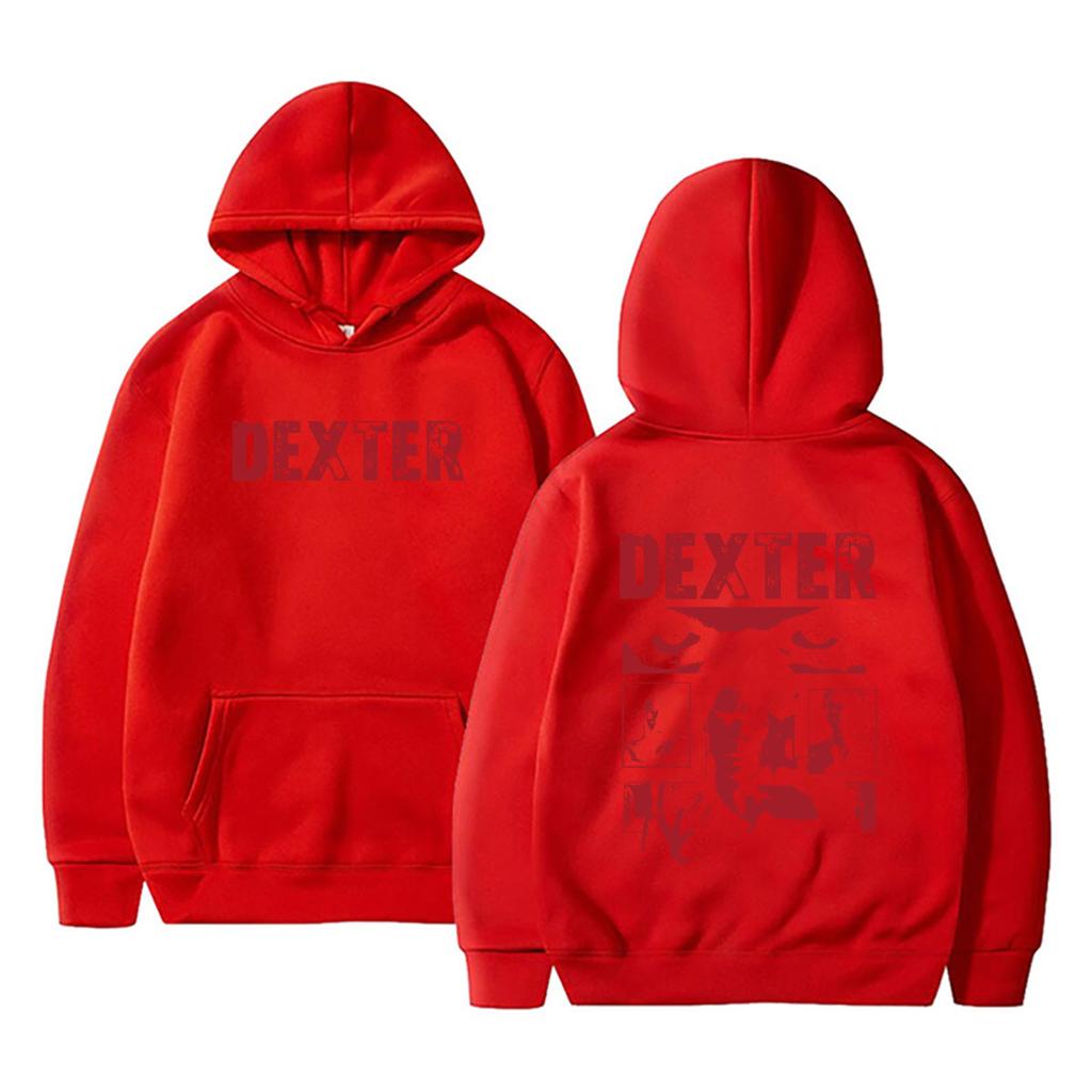 TV Series Dexter Morgan Graphic Hoodie Men's Women's Clothing Casual Oversized Streetwear Male Fashion Gothic Pullover Hoodies