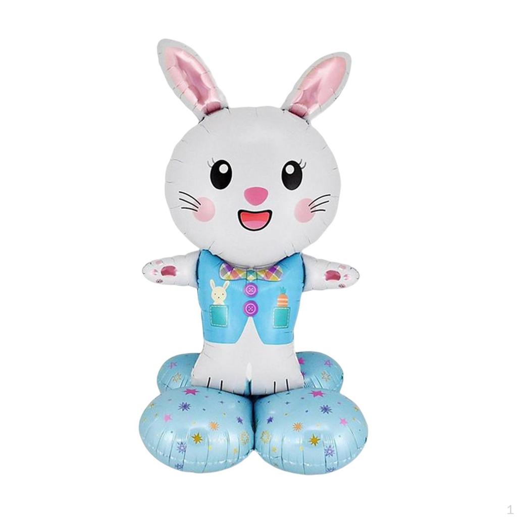 Cute Inflatable bunny Easter for Boy Girls Decor Balloon Boys Kids