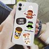 102550PCS Leisure Kawaii Vintage Tea Coffee Stickers DIY Skateboard Laptop Luggage Cup Bike Motorcycle Phone PVC Waterproof