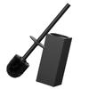 652F Stainless Steel Toilet Bowl Brush Soft Bristles Toilet Cleaning Brush With Holder