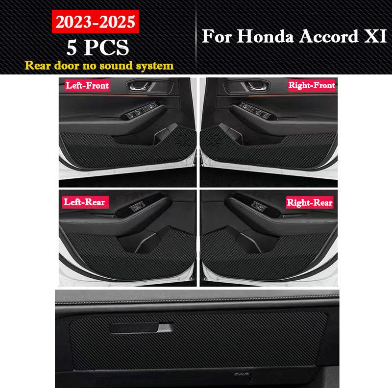 Für Honda Accord XI 11. Generation 2026-2026 Auto Tür Anti-Tritt-Matte Handschuhfach Anti-Kollisions-Schutzaufkleber Innenraumzubehör