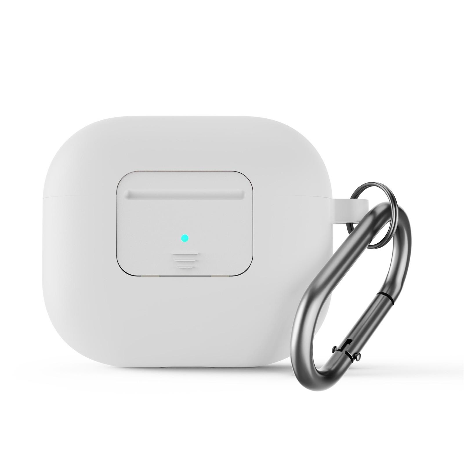 

Силиконовый чехол для Apple-Airpods3, кожаный чехол для наушников Bluetooth, чехлы для наушников AirPods3, защитные аксессуары One Size белый