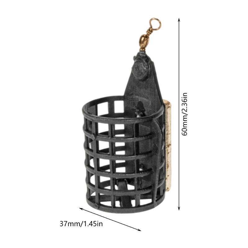 Feeders Basket Cage Basket Trap Lure Holder 20g/30g/40g Fishing Lure Cage Fishing Tackle Feeders Cage Easy to Carry