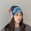 Women's Multifunctional Neck and Hat Scarf: Warm Twist Cap & Mask for Autumn/Winter