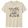 Worlds Greatest Dad TShirt Fathers Day Gift Dad TShirt