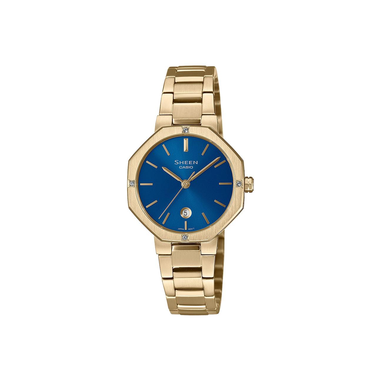 CASIO Women s SHEEN Watch SHE-4543- Regular Watch Box