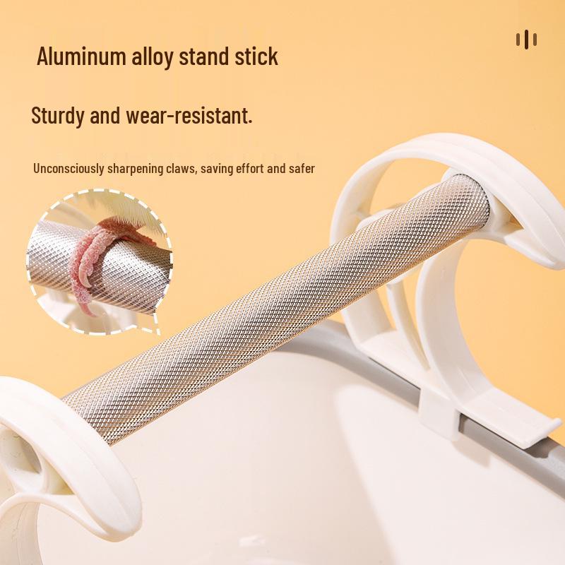 Parrot Potty Training Stand with Poop Bucket - Fixed-Point Defecation Platform for Medium & Large Birds