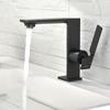 Basin Faucet Black Bathroom Hot and Cold Single Lever Brass Water Mixer Tap Basin Water Sink Mixer Crane Fasion