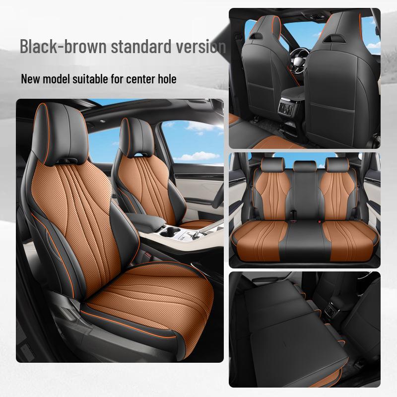 

All-Season Full Surround Seat Cover for BYD Song Plus/DMI Five-Seater Car Cushion Model Year Remark