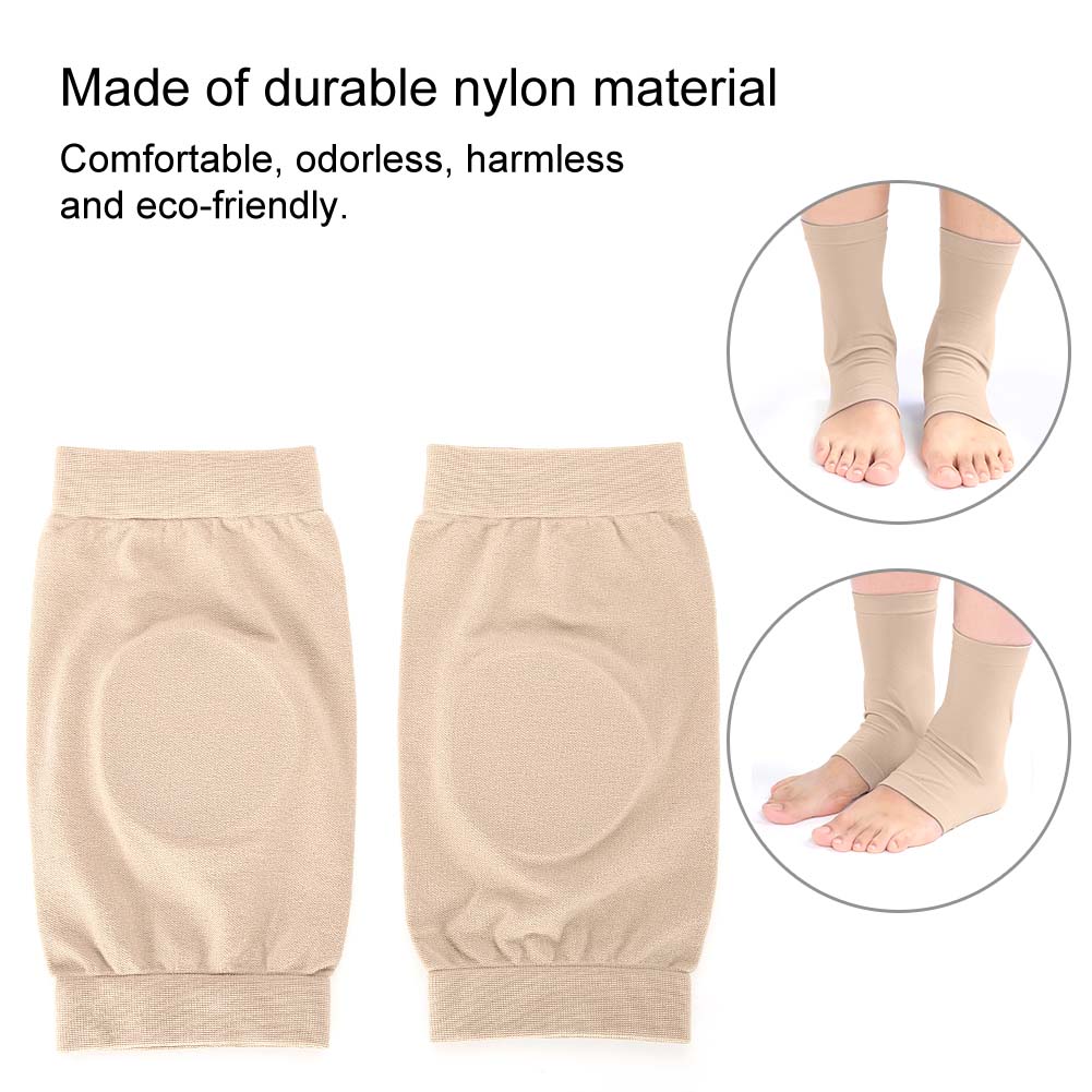 Miękka elastyczna osłona kostki Silikonowa podkładka ochronna Oddychająca skarpeta na pęknięte pięty