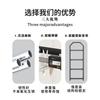 4-Tier Plastic Shoe Rack Entryway Dorm Room Storage Modern Minimalist Floor Standing Organizer With Seat