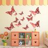 3D Butterfly Wall Stickers Hollow Design for Living Room Bedroom Hallway Decor Indoor Wall Art Wedding Party PET Decoration