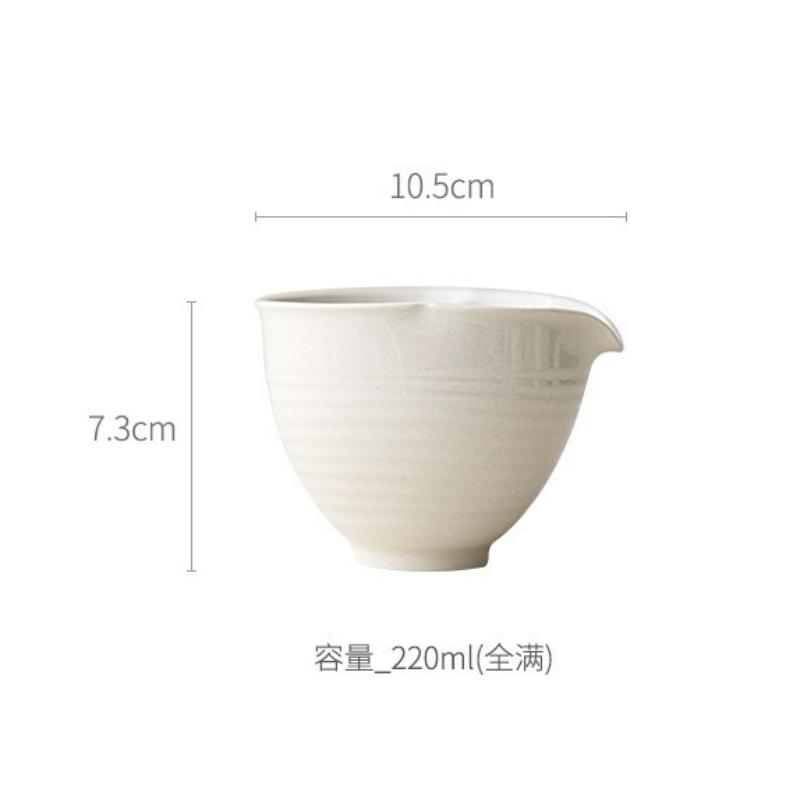 Japanese Style Ceramic Plant Ash Gourd Divide Tea Sharing Pot Heat-Resistant Tea Brewing Household Fair Cup Drinkware Supplies
