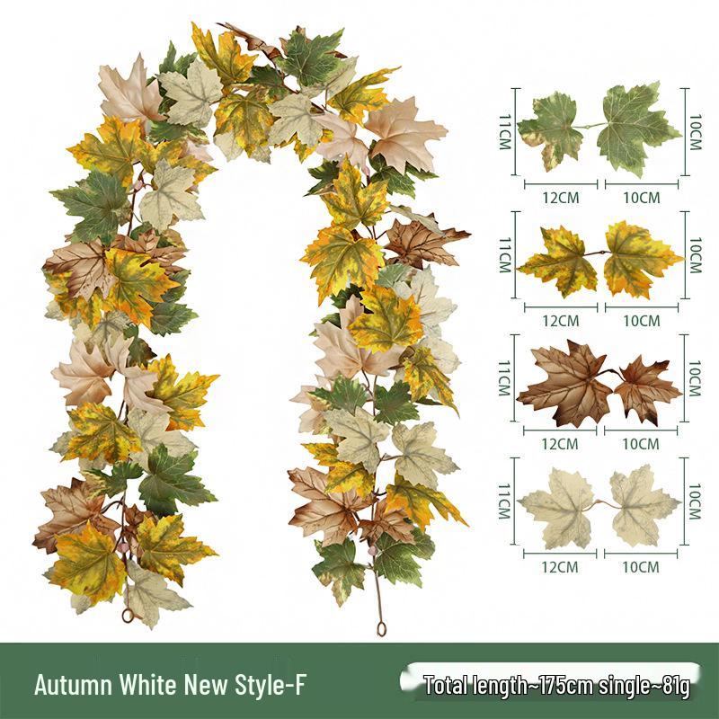 Skladem Podzimní a Halloweenská dekorace z javorových listů pro Vánoce a Den díkůvzdání