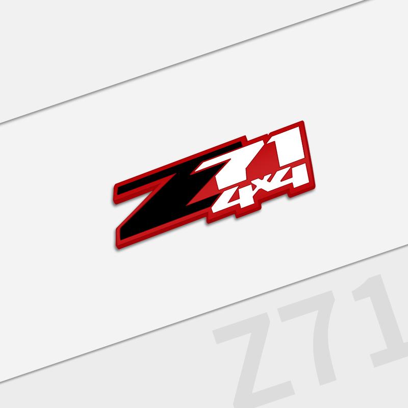 Auto Metall Für Chevrolet Z71 4X4 Kühlergrill Logo Silverado Sierra Tahoe Suburban 1500 Chevy Camaro Aveo Trax Auto Abzeichen Kofferraum Aufkleber