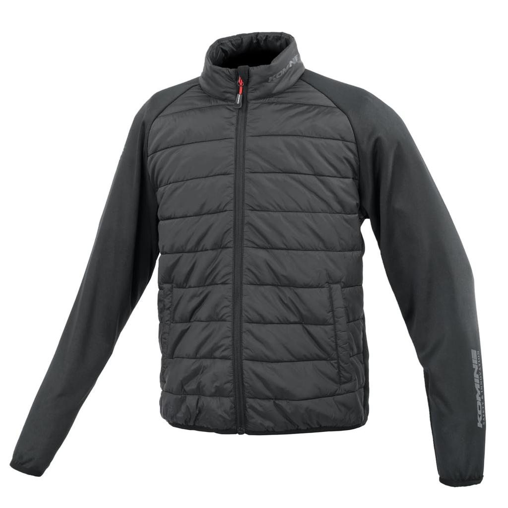 KOMINE Motorcycle Jacket Full Ear System Jacket JK-5995 Set, Black, 2XL, 07-5995