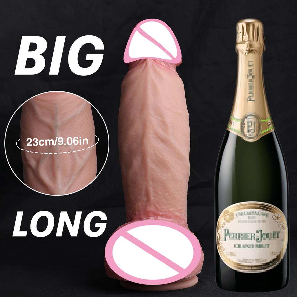 Huge Thick Dildo Big Dick Sex Toy for Women Soft Silicone Anal Big Penis With Super Suction Cup Female Masturbation Sex Products