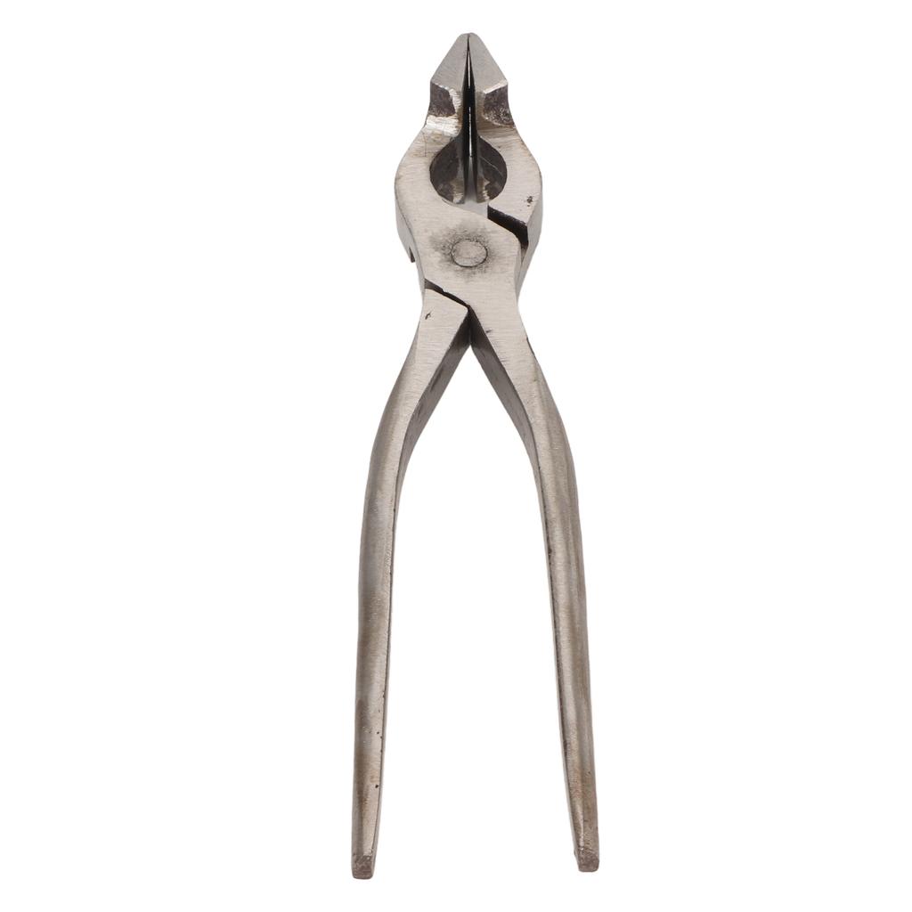 Leather Press Pliers Alloy Steel DIY Leather Craft Flatten Pliers Leather Edge Adjustment Press Flatten Plier for Leather Belt Bag