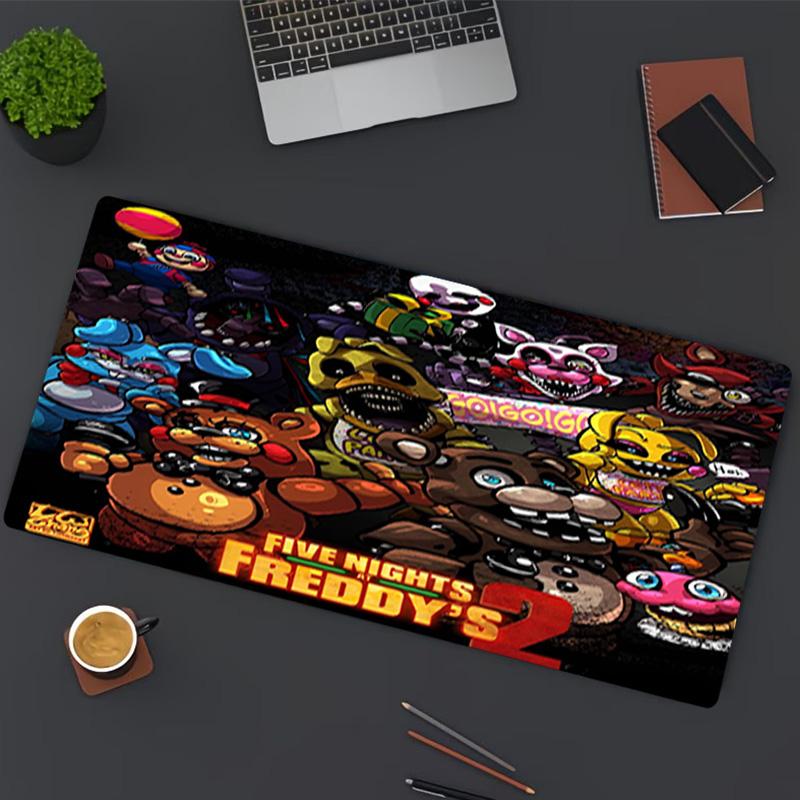 Ποντικοουαλί Five Nights at Freddy's, για Πληκτρολόγιο Pad Laptop PC Mat για Γραφείο Οικιακή Χρήση, Διακόσμηση Γραφείου, Τέλειο Δώρο Γενεθλίων για Παίκτες