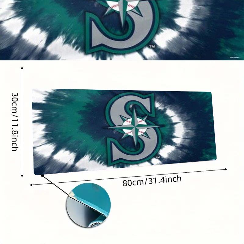 Seattle Mariners Art Color Mouse Pad Large Gaming Table Cushion Non-slip Laptop Tablet Big Mousepad XXL Mat Mini PC Playmat With Lock edge