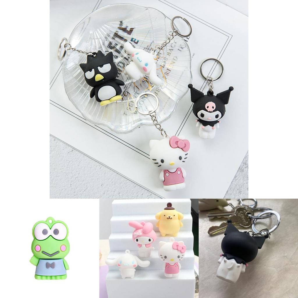 Entzückende Japanische Cartoon-Puppe Ornamente Epoxid Pudding Hund Frosch Melody Schönes Spielzeug für Sammler und Fans