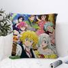 Federa Cuscino Anime Hot The Seven Deadly Sins Per Camera da Letto e Salotto Copricuscino Decorativo per Divano