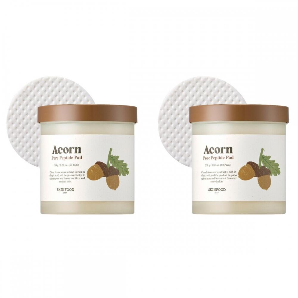 

Skinfood Donguri Pore Peptide Pad 60pcs X 2