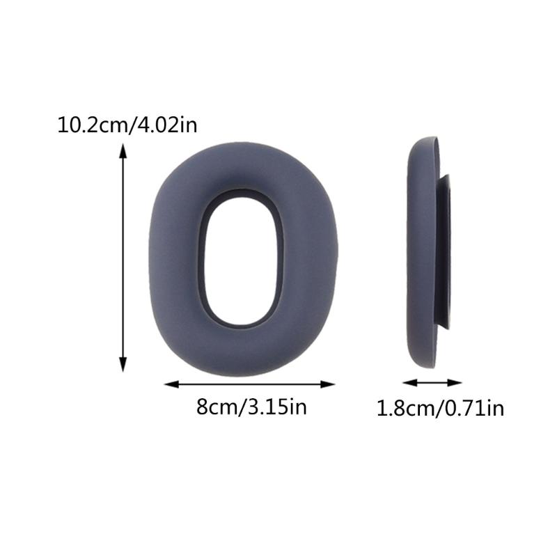 Silicone Ear Pads for WH-1000XM5 Over Ear Headphones Protector Sweat-Proof and Washable Ear Cushions