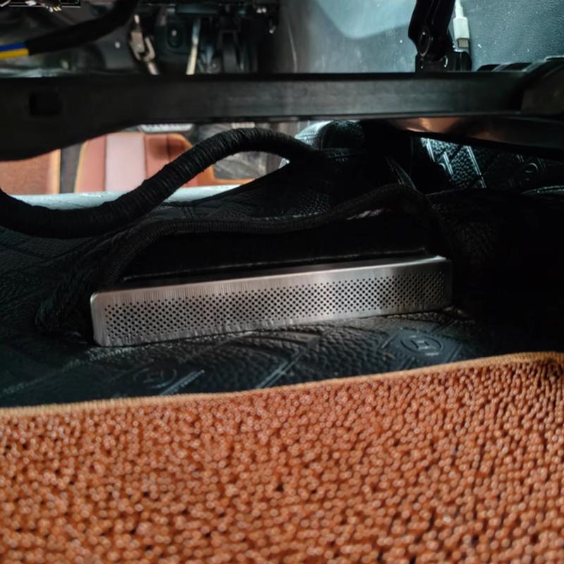 Seat Under Floor Air AC Conditioning Vent Outlet Dust Cover Stainless Steel Accessories For Geely Boyue L / Starray  2024