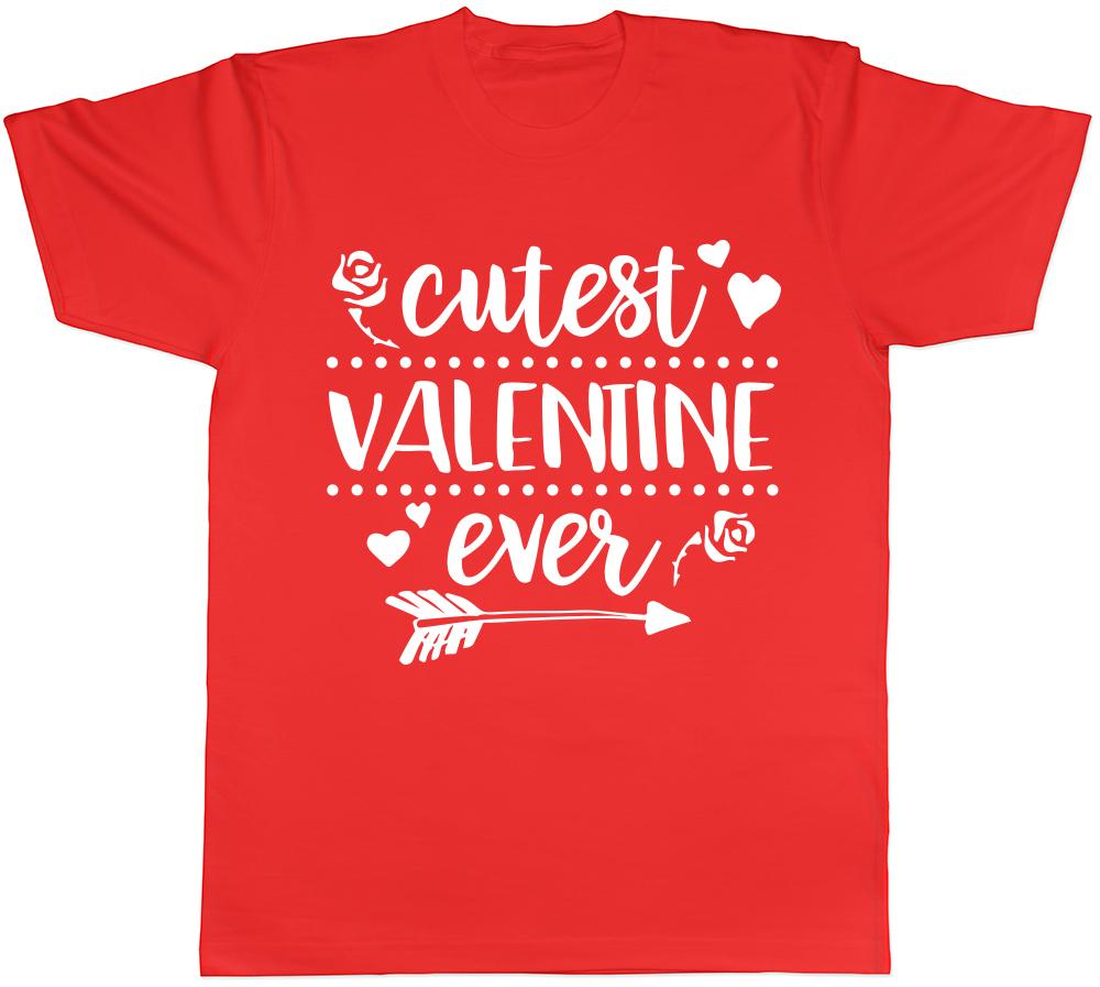 Cutest Valentine Ever Unisexs Unisexs Ladies TShirt Tee S
