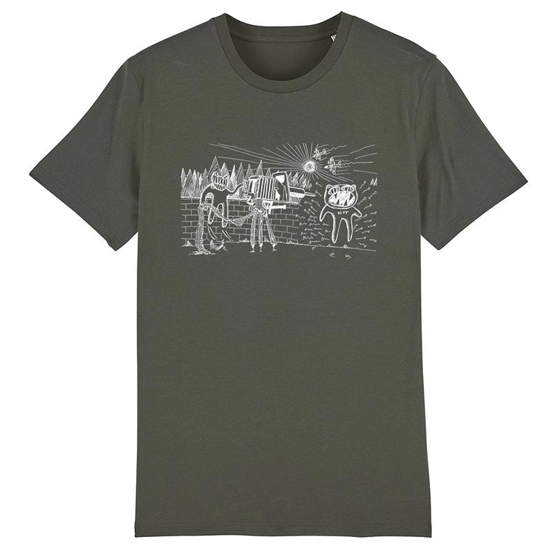 2025 Radiohead, Americké retro klasické nadměrné tričko s krátkým rukávem z rockové punkové kapely