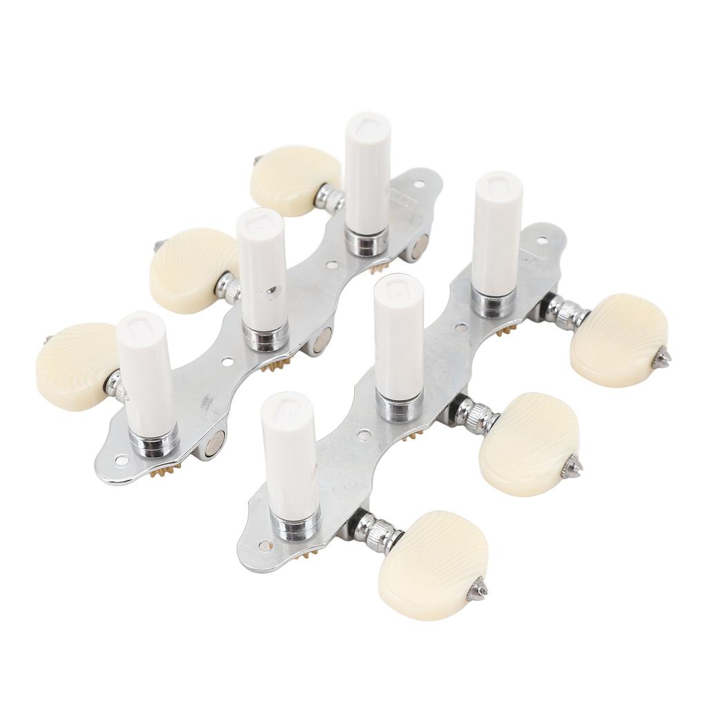 1 Set Guitar Tuners Machine Head 3L3R Acoustic Guitar Knobs Tuning Key for Practice