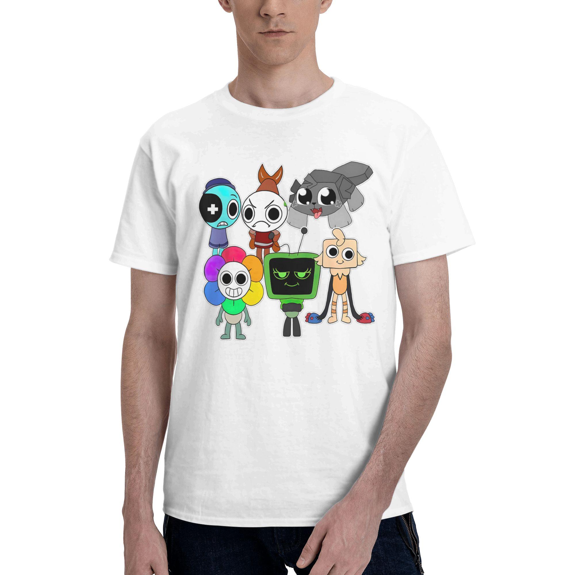 

Персонажи Dandys World Милые для Мужчин Женщин Футболка Винтажная Футболка с Коротким Рукавом Футболки с Круглым Вырезом 100% Хлопок Уникальная Одежда S