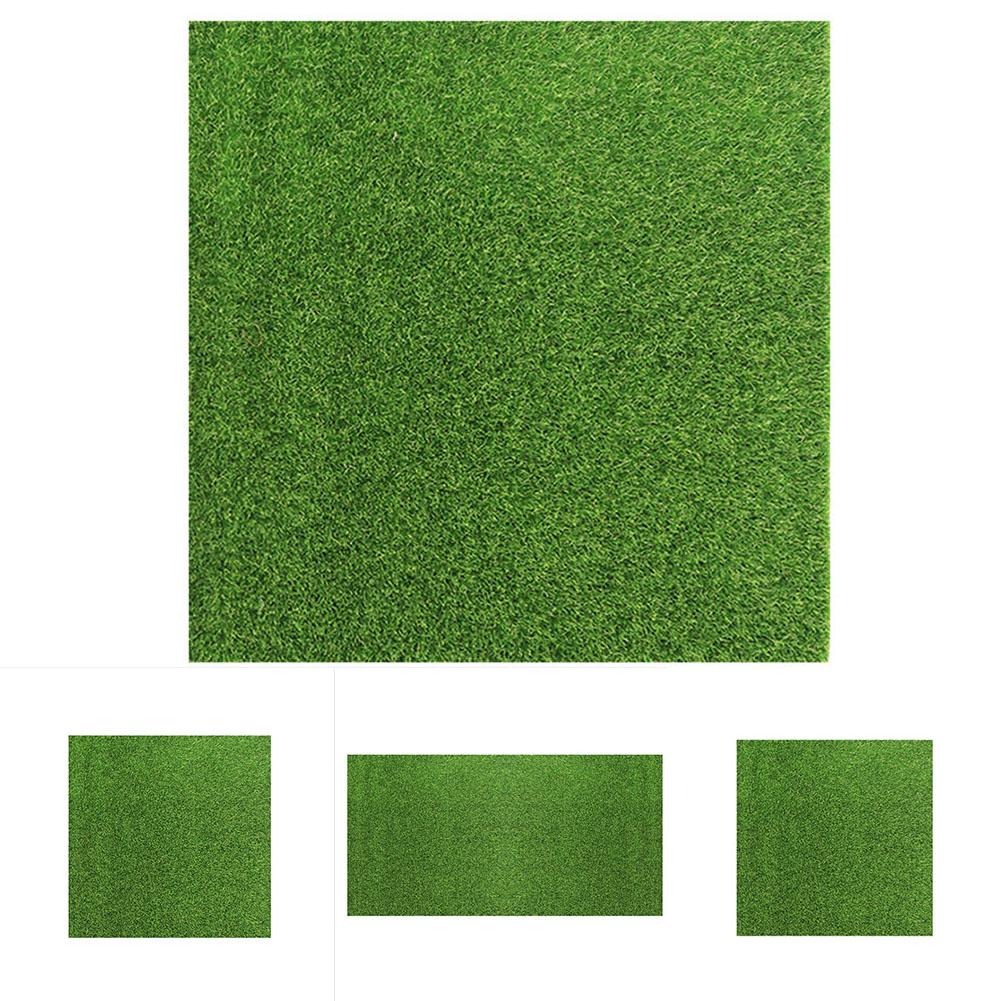 1Pcs Artificial Grassland Simulation Moss Lawn Fake Green Mat Carpet Landscape Home Garden Landscape Decoration Accessories